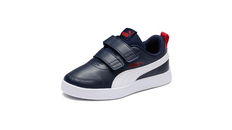 Zapatillas Puma Pre Escolar 371543 01 COURTFLEX V2 V PS