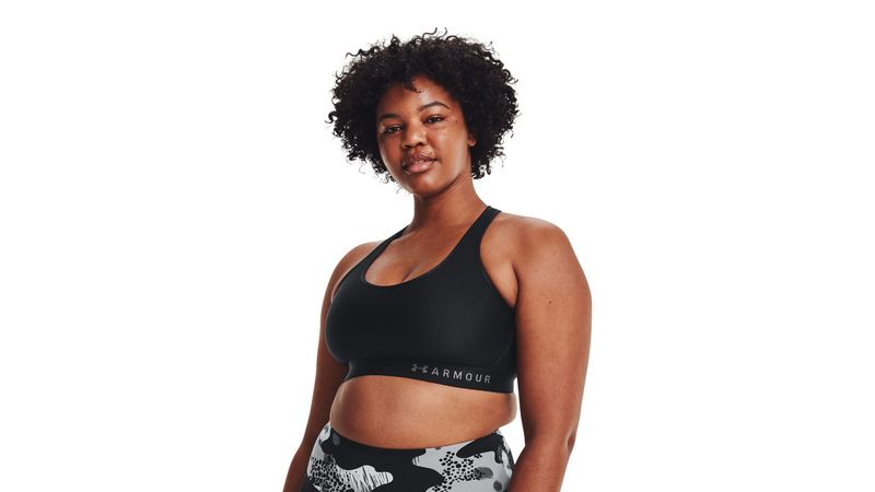 Top Under Armour Mujeres 1307196 001 Armour Mid Keyhole