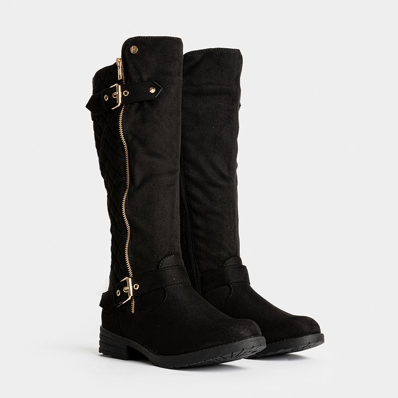 Botas-Footloose-Mujeres-Fch-Dw005--Textil-Negro---35