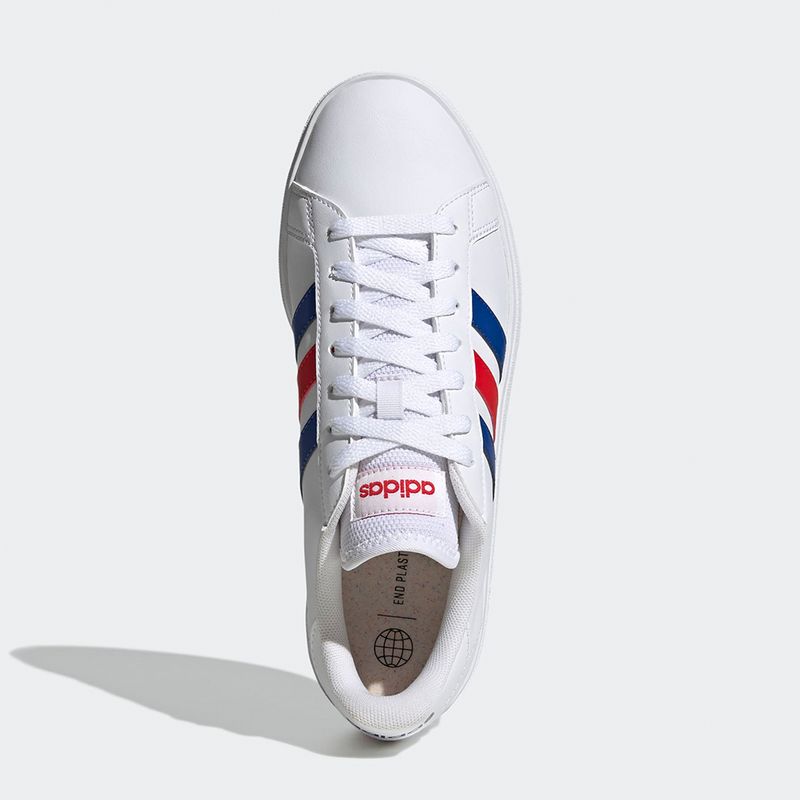 Zapatillas-Urbano-Adidas-Hombres-Gw9252-Grand-Court-Base-2_0-Sintetico-Blanco---7_5