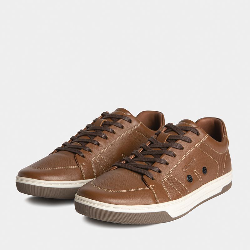 Zapatos-Casual-Calimod-Hombres-Uey-002--Cuero-Marron---38