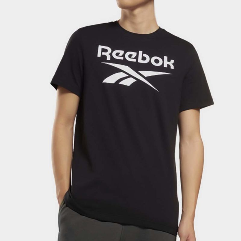 Polo-Deportivo-Reebok-Hombres-Hd4222-Ri-Big-Logo-Tee-Textil-Negro---XL