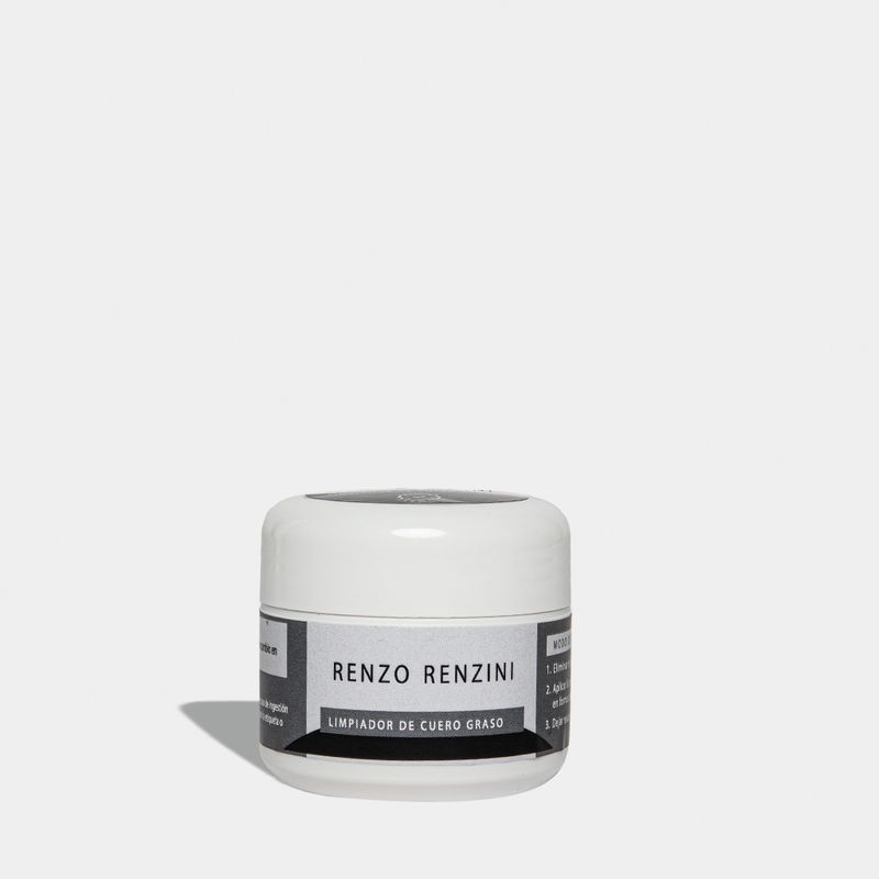 Crema-Casual-Renzo-Renzini-Unisex-Rr01-3Rce-Cuero-Graso-Emulsion-De-Ceras-Blanco---Talla-unica