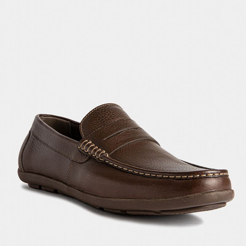 Zapatos-Casual-Renzo-Renzini-Hombres-Ra-039-Basil-Cuero-Marron---38