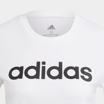 Polo-Deportivo-Adidas-Mujeres-Gl0768-W-Lin-T-Textil-Blanco---S