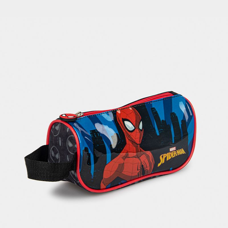 Set-3P-Mochi-Rueda-Escolar-Artesco-Infante-Ar16376002-Spiderman-Textil-Azul---Talla-unica