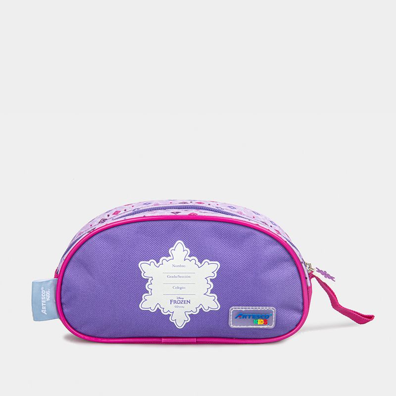 Set-3P-Maleta-Escolar-Artesco-Pre-Escolar-Ar16376005-Frozen-Textil-Morado---Talla-unica