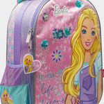Maleta-Escolar-Childrens-Club-Pre-Escolar-Ba00F4-Barbie-Textil-Multicolor---Talla-unica