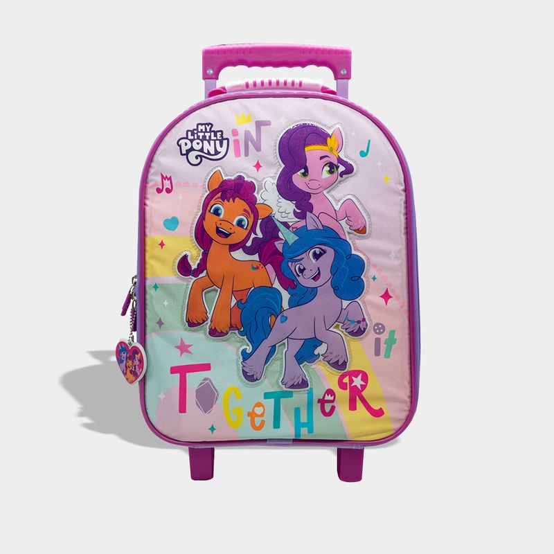 Maleta-Escolar-Childrens-Club-Pre-Escolar-Ml00F0-My-Little-Pony-Textil-Multicolor---Talla-unica