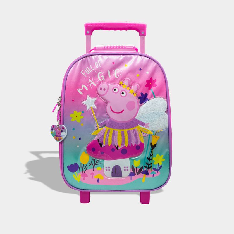 Maleta-Escolar-Childrens-Club-Infante-Pp00F8-Peppa-Pig-Textil-Multicolor---Talla-unica