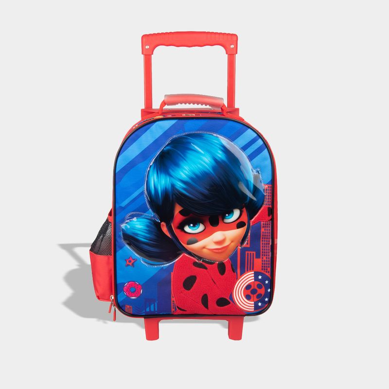 Maleta-Escolar-Artesco-Pre-Escolar-Ar16380090-Ladybug-Microfibra-Azul---Talla-unica
