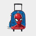 Maleta-Escolar-Artesco-Pre-Escolar-Ar16380114-Spiderman-Microfibra-Azul---Talla-unica