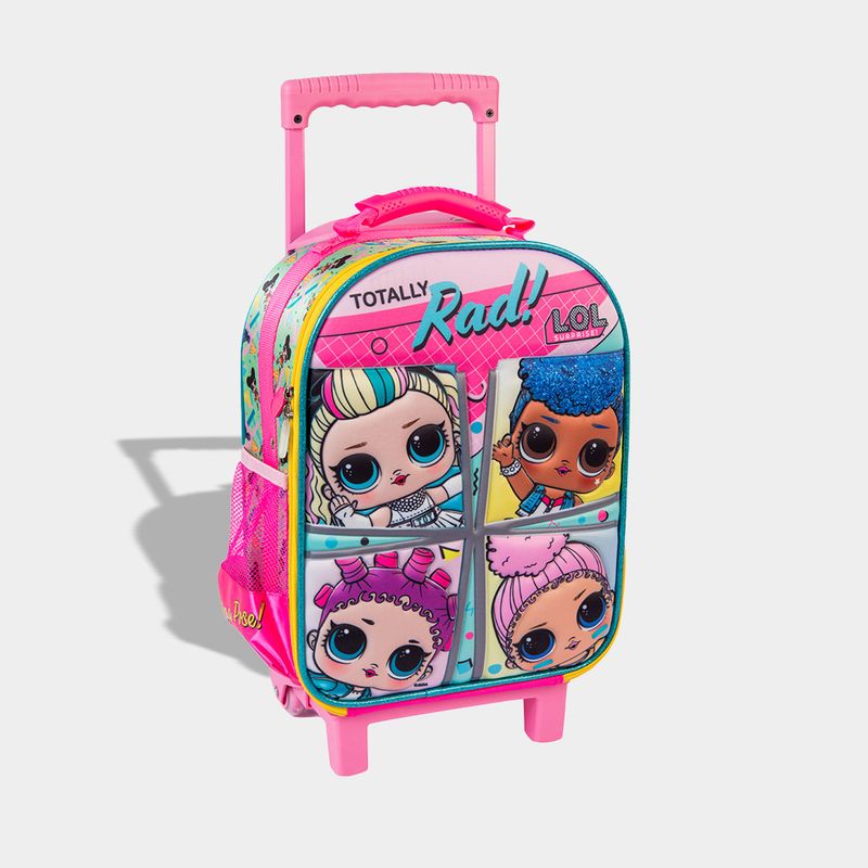 Set-3P-Maleta-Escolar-Scool-Infante-803402-Lol-Textil-Rosado---Talla-unica