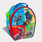 Set-3P-Maleta-Escolar-Scool-Infante-802676-Jurassic-Park-Textil-Azul---Talla-unica