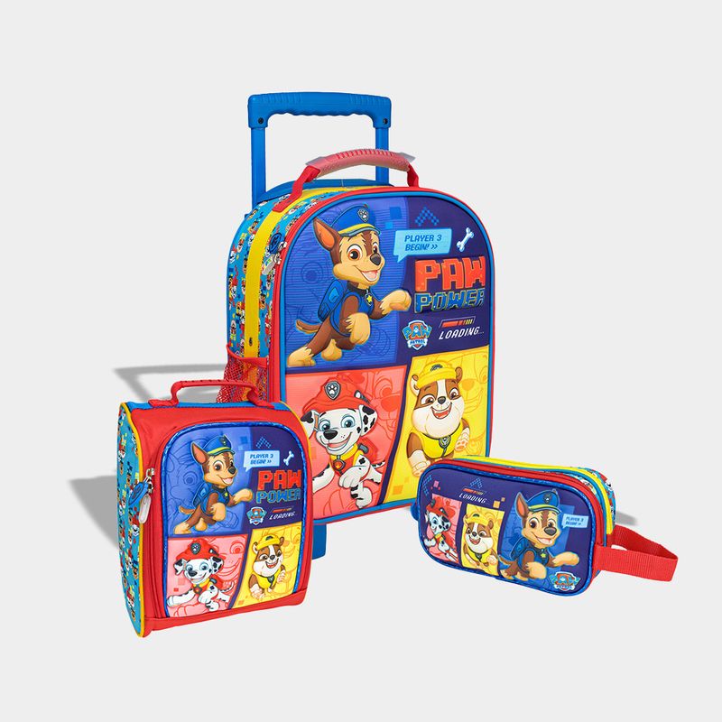 Set-3P-Maleta-Escolar-Scool-Infante-803344-Paw-Patrol-Textil-Azul---Talla-unica