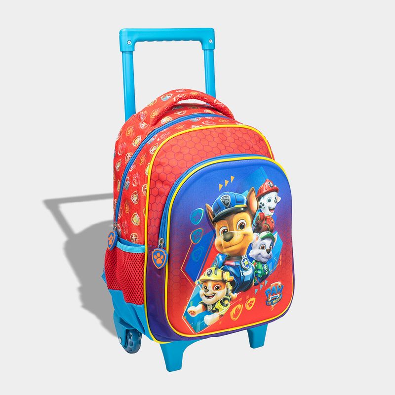 Maleta-Escolar-Scool-Infante-803236-Paw-Patrol-Textil-Rojo---Talla-unica