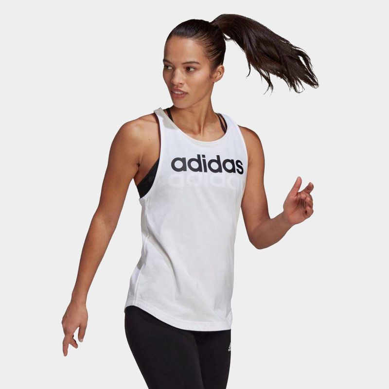 Tank-Deportivo-Adidas-Mujeres-Gl0567-W-Lin-Tk-Textil-Blanco---M