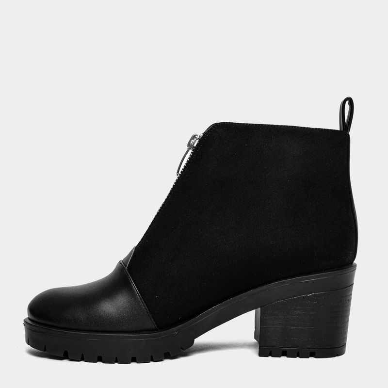 Botines-Casual-Footloose-Mujeres-Fd-049-Hanne-Pu-Negro---38