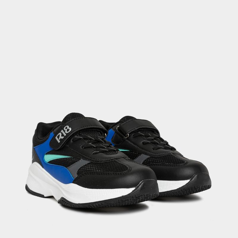 Zapatillas-Deportivo-R18-Pre-Escolar-R18-Qy013--Textil-Negro---28