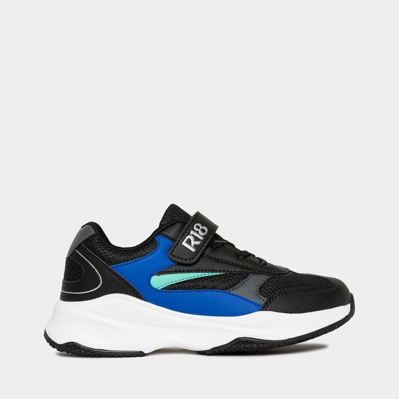 Zapatillas-Deportivo-R18-Pre-Escolar-R18-Qy013--Textil-Negro---32