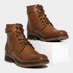 Botines-Casual-Top-Model-Mujeres-Td-019-Kari-Cuero-Marron---37