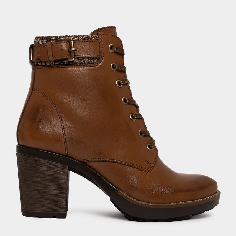 Botines-Casual-Top-Model-Mujeres-Td-021-Marlene-Cuero-Marron---35