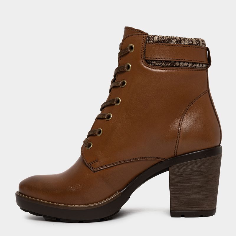 Botines-Casual-Top-Model-Mujeres-Td-021-Marlene-Cuero-Marron---35