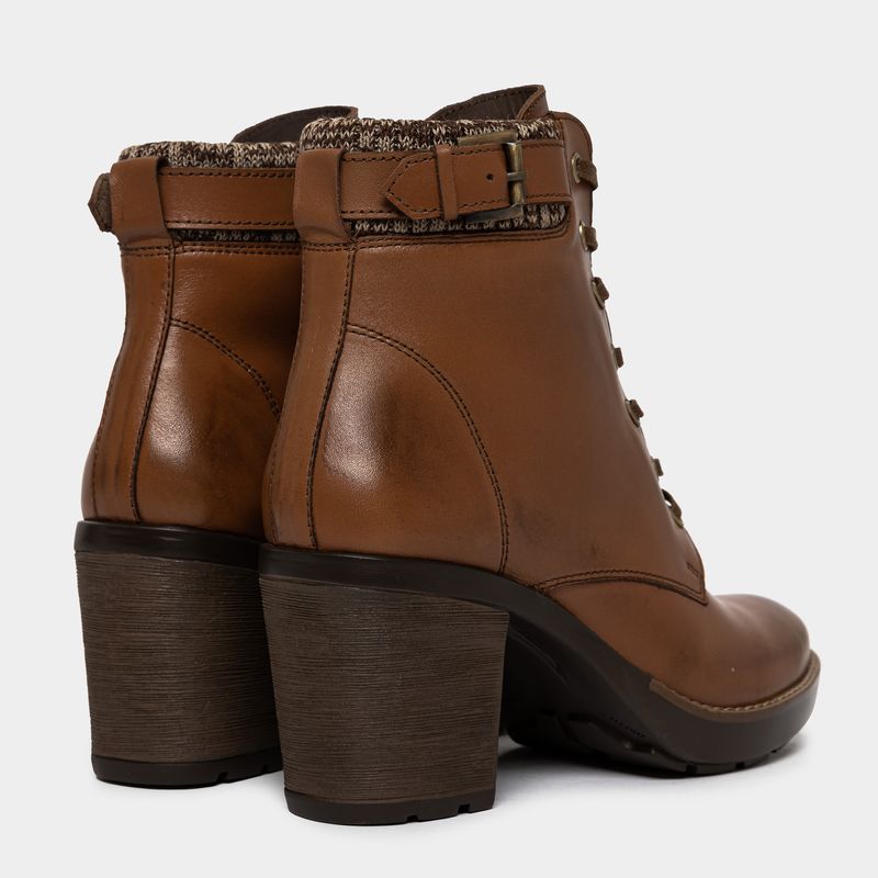 Botines-Casual-Top-Model-Mujeres-Td-021-Marlene-Cuero-Marron---35