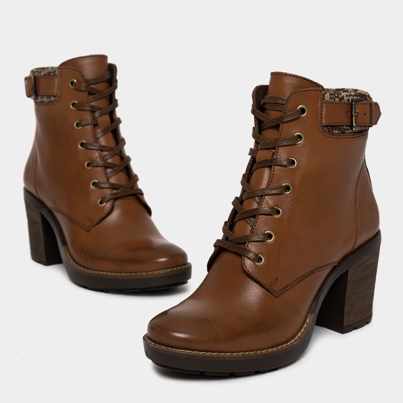 Botines-Casual-Top-Model-Mujeres-Td-021-Marlene-Cuero-Marron---35