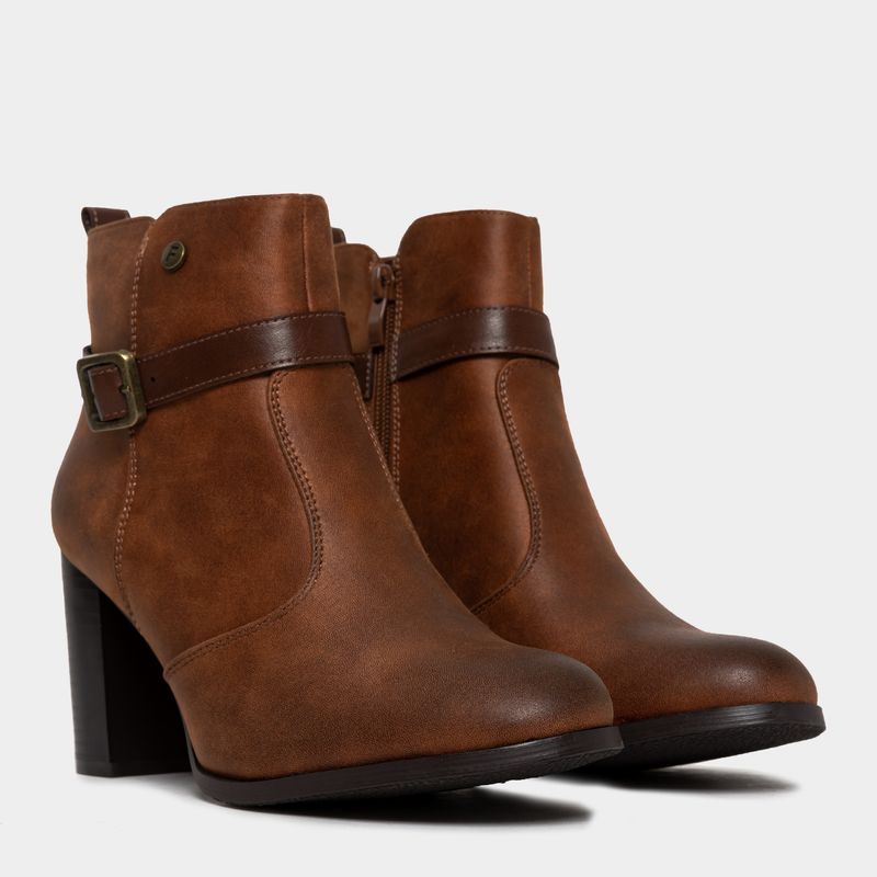 Botines-De-Vestir-Footloose-Mujeres-Fch-Hs59-Zaida-Textil-Marron---38