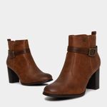 Botines-De-Vestir-Footloose-Mujeres-Fch-Hs59-Zaida-Textil-Marron---38