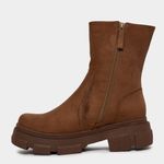 Botines-Casual-Footloose-Mujeres-Ac-006-Alisha-Microfibra-Marron---38