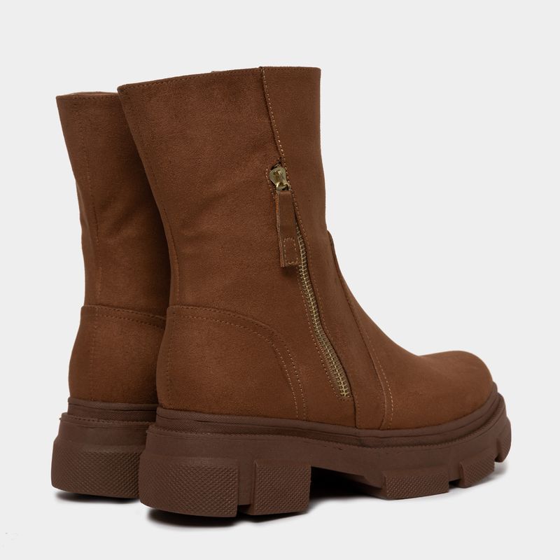 Botines-Casual-Footloose-Mujeres-Ac-006-Alisha-Microfibra-Marron---38