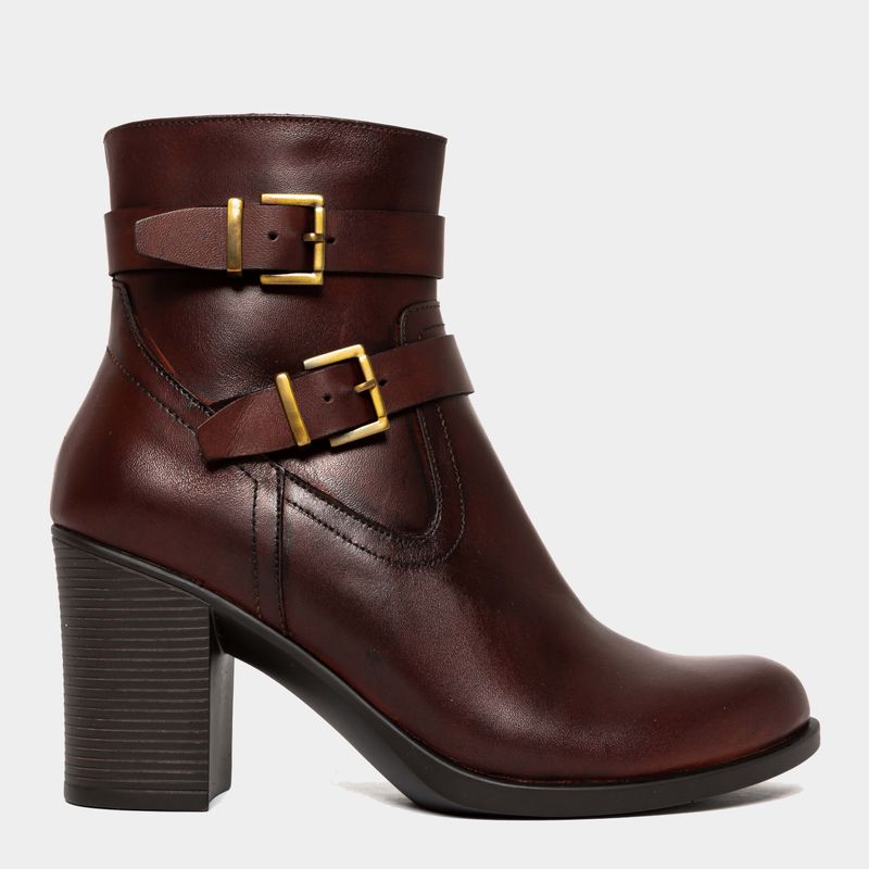 Botines-Casual-Top-Model-Mujeres-Tbk-019-Krystal-Cuero-Marron---35