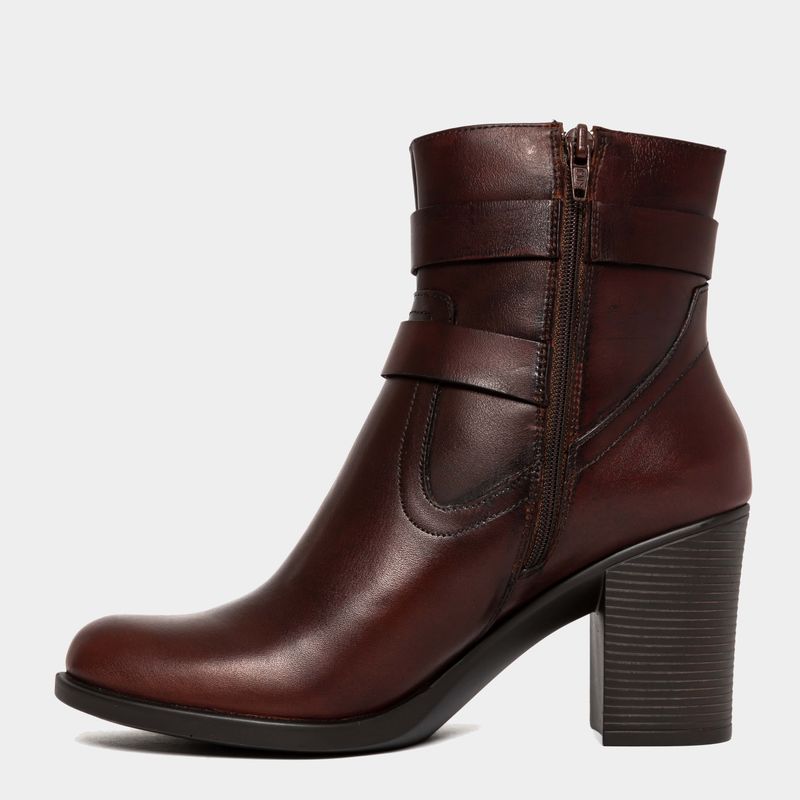 Botines-Casual-Top-Model-Mujeres-Tbk-019-Krystal-Cuero-Marron---35