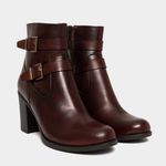 Botines-Casual-Top-Model-Mujeres-Tbk-019-Krystal-Cuero-Marron---35