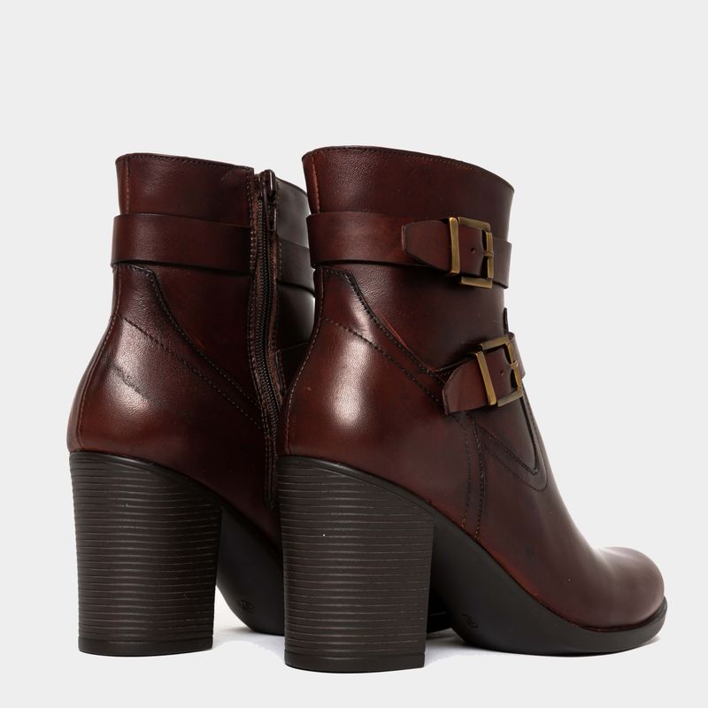 Botines-Casual-Top-Model-Mujeres-Tbk-019-Krystal-Cuero-Marron---35