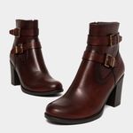 Botines-Casual-Top-Model-Mujeres-Tbk-019-Krystal-Cuero-Marron---35