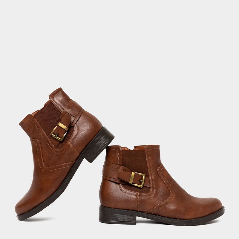 Botines-Casual-Footloose-Mujeres-Fb-012-Lori-Pu-Marron---37
