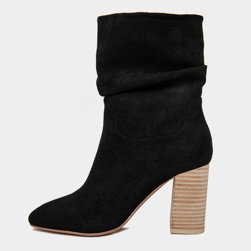Botines-Casual-Footloose-Mujeres-Fch-Ya07-Rosa-Microfibra-Negro---38