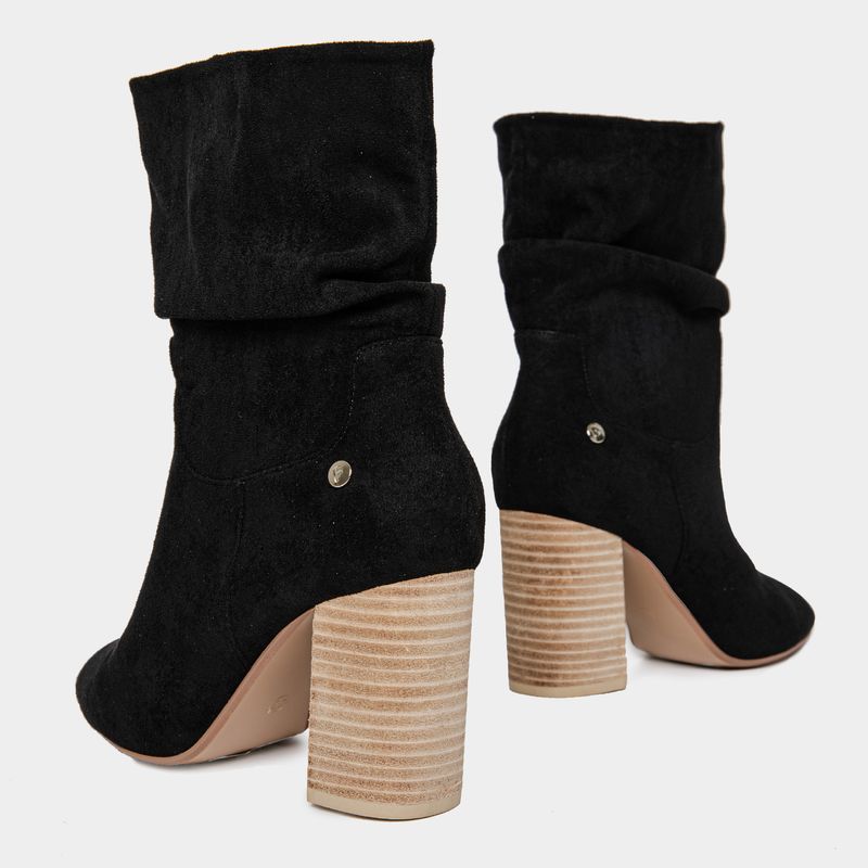 Botines-Casual-Footloose-Mujeres-Fch-Ya07-Rosa-Microfibra-Negro---38