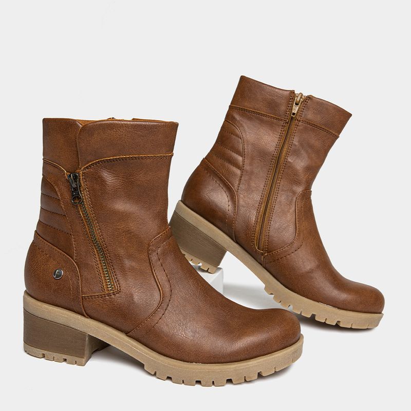Botines-Casual-Footloose-Mujeres-Fm-028-Fani-Pu-Marron---37