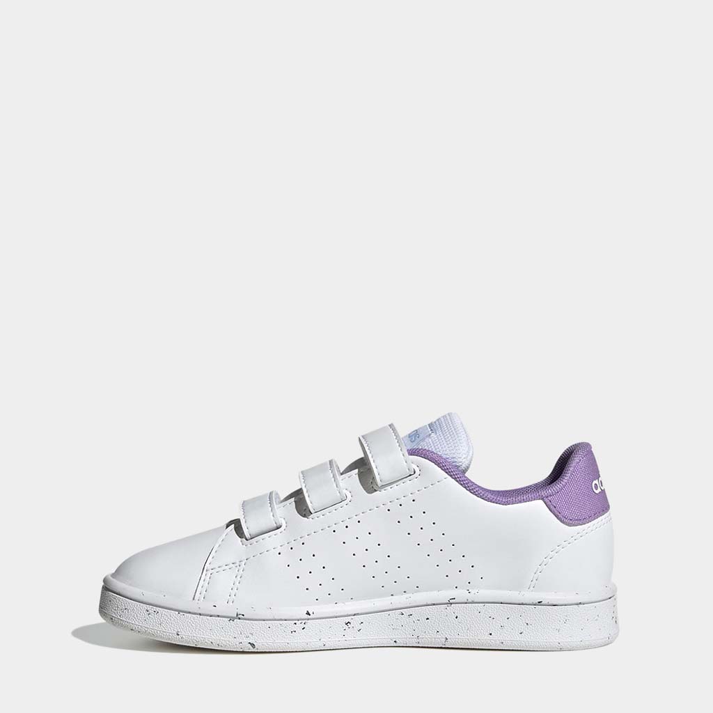 Deportivas para niña adidas Advantage C fy4625 blanco 3 velcro