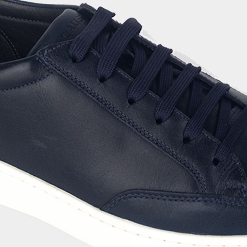 Zapatillas-Casual-Dauss-Hombres-3102--Cuero-Azul---38