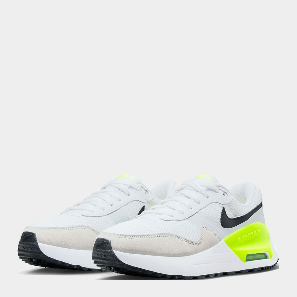 Nike air max cuero blancas online