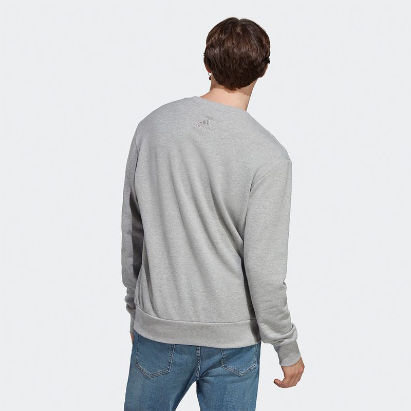 Polera-Urbano-Adidas-Hombres-Ic9326-M-Bl-Ft-Swt-Textil-GRIS-M