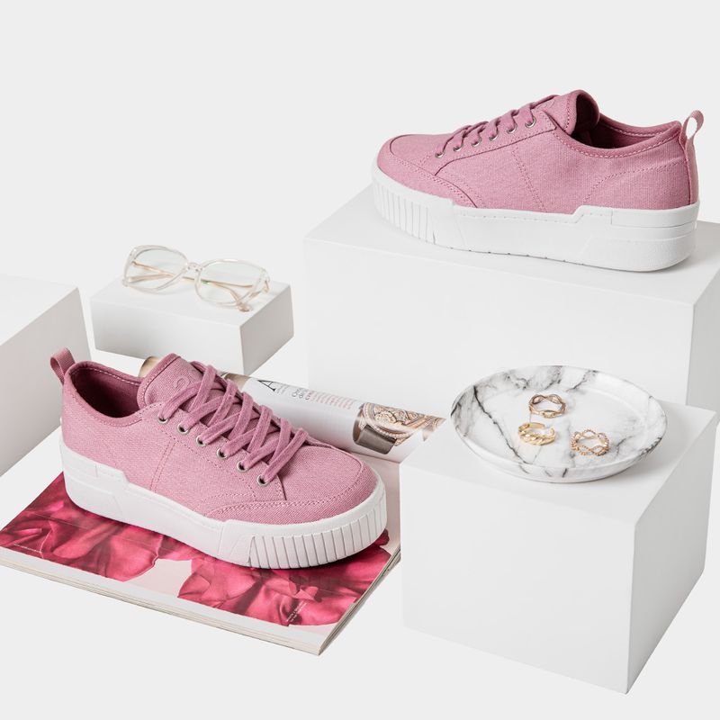 Zapatillas-Urbano-2Change-Mujeres-2C-Cd080--Textil-ROSADO-37