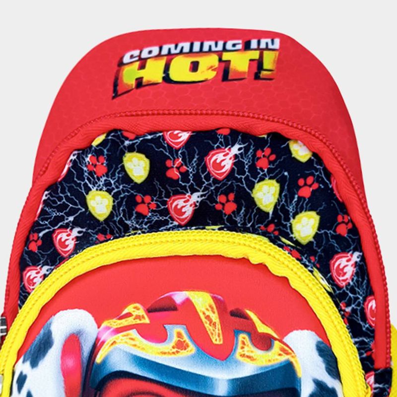 Mochila-Pechera-Casual-Scool-Infante-804116-Paw-Patrol-Textil-ROJO-Talla-Unica