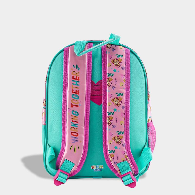 Mochila-Casual-Scool-Pre-Escolar-804131-Paw-Patrol-Textil-ROSADO-Talla-Unica