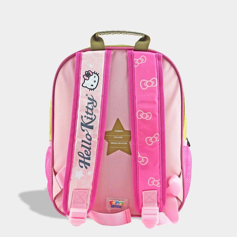 Mochila-Casual-Scool-Pre-Escolar-803762-Hello-Kitty-Textil-ROSADO-Talla-Unica